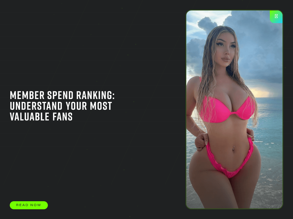 Member Spend Ranking: Understand Your Most Valuable Fans