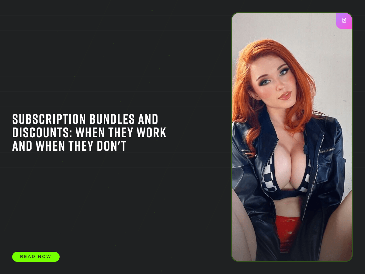 Subscription Bundles and Discounts: When They Work and When They Don't