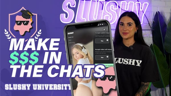 How To make MORE MONEY in chats on SLUSHY (How to Talk to Fans)
